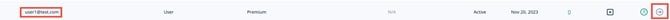 Actions column with Details arrow icon